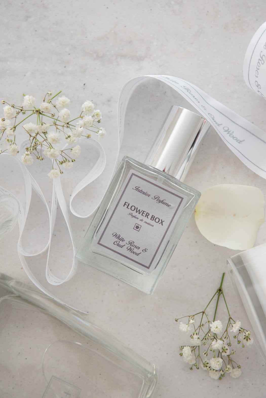 Interior Perfume Spray White Rose & Oud Wood - 100mL