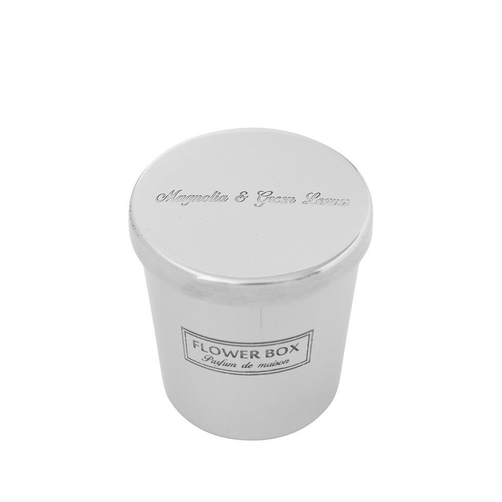 Mini Candle - Magnolia & Green Leaves (80g)