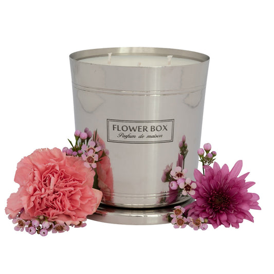 Hallmark Candle - Pink Flowers (1kg)
